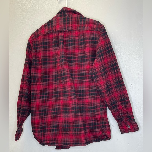 Jachs red flannel mens Medium - Picture 2 of 4